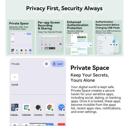  Blackview Oscal Marine 1, 4 Go + 128 Go, écran 6,56 pouces, Android 15, processeur Unisoc UMS9230E T615 Octa Core, réseau : 4G, OTG, NFC (orange) SB101A987-050
